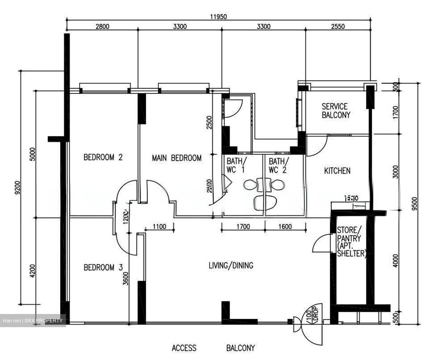 Blk 334 Sembawang Close (Sembawang), HDB 4 Rooms #634020181